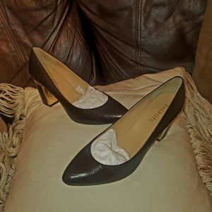 Ladies Talbot's Croc Leather Heels - Size 9.5